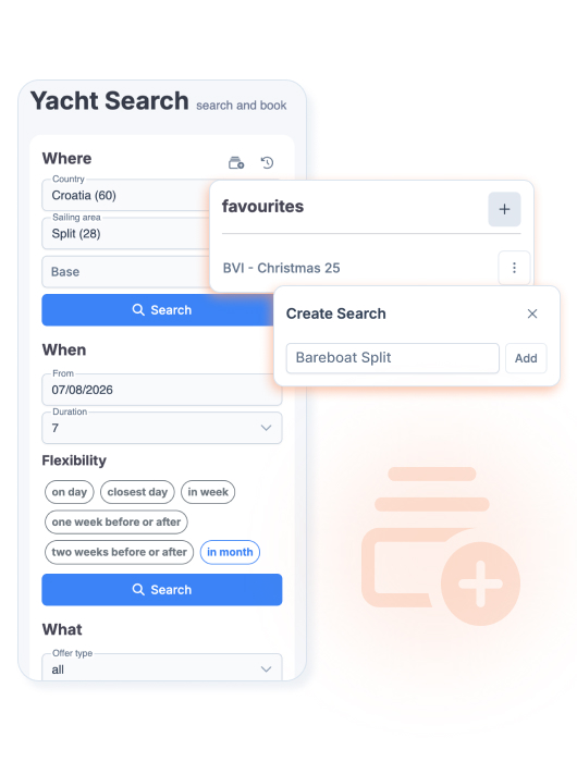 Favorites! Search Once, Save Forever!